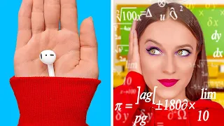 AMAZING COLLEGE HACKS Funny Hacks Every College And School Girls Must Know by 123 GO