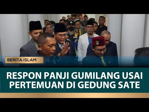 Respon Panji Gumilang Usai Keluar dari Gedung Sate