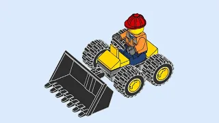 LEGO 952102 Instructions | City | Digger | Construction | Magazine Gift
