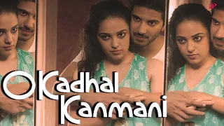 o kadhal kanmani love scenes dulquer