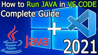 How to Run JAVA in Visual Studio Code on Windows 10 2021 Update VS Code JAVA JAVA Developers