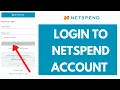 Netspend All Access Login How to Login Netspend Prepaid Account Online