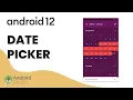 How to CREATE a DATE PICKER in your ANDROID STUDIO APP