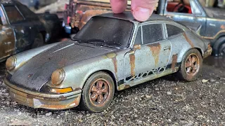 Restoration Porsche 911 Carrera RS 1973 #porsche  #diecast