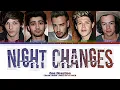 Download Lagu One Direction 'Night Changes' Lyrics (Color Coded Lyrics)