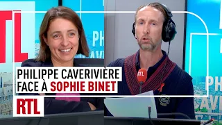 Philippe Caverivière face à Sophie Binet