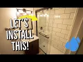 How to Install a Dreamline Sliding Glass Shower Door DIY Tutorial
