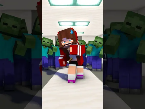 Zombie saves JJ Sister Meme Story - Minecraft Animation Brainrot