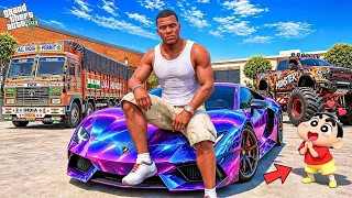 GTA V : Franklin And Shinchan Fight For The Most Expensive Car In GTA 5 Telugu |#gta5