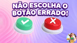NÃO ESCOLHA O BOTÃO ERRADO! 🔴🟢 | 20 Escolhas Surpresa