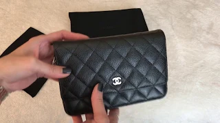 CHANEL WALLET ON CHAIN WOC REVIEW with base shaper