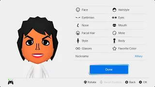 How to make a Smooth Criminal Michael Jackson mii