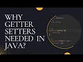 Why getter setter methods needed in java Encapsulation in java