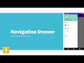 Android Navigation Drawer Part 1 Java Android Development Bangla Tutorial