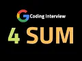 4Sum - LeetCode Python