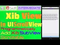 IOS Swift Tutorial - create an ScrollView Programmatically UIScrollView XIB