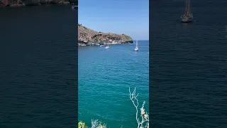 One of our favorite anchorages… do you know where it is?