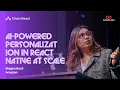 AI-Powered Personalization in React Native at Scale Megha Hooli Chain React 2026