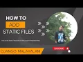 How to link Static Files CSS in Django with template HTML