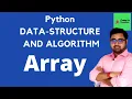 Array Python Data Structures and Algorithm Bangla Python Tutorial