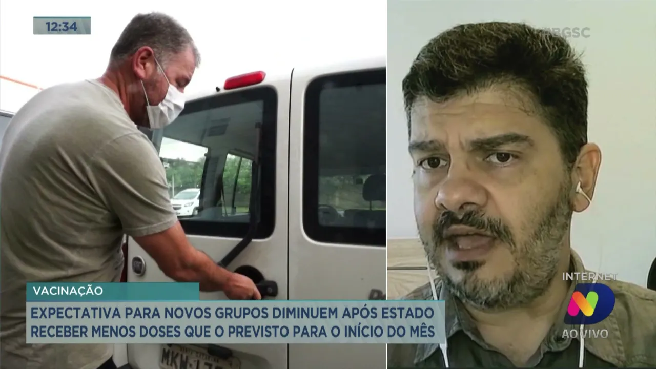 Vacinação: expectativa para novos grupos diminui após estado receber menos doses