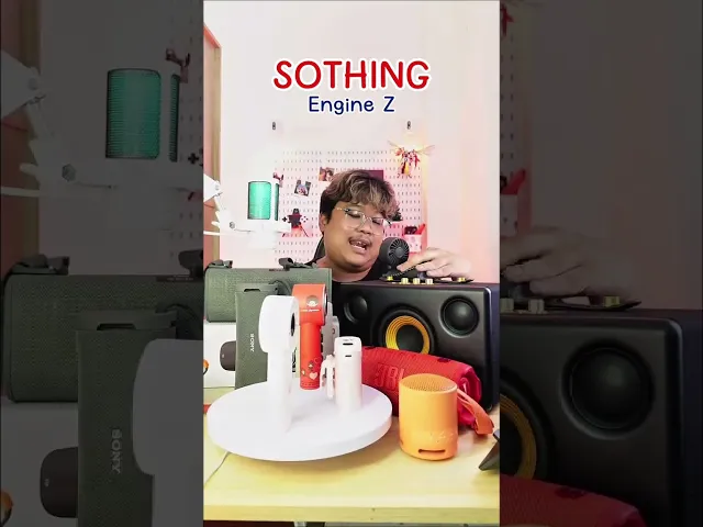 Sothing Engine Z - Foldable Handheld Fan (3,600mAh) (พัดลมพกพาแบบพับ)