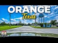 Driving in Orange Texas 4K Southeast Texas Gulf Coast Scenic Drive