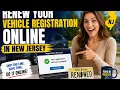 How to renew your vehicle registration online in New Jersey