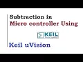 KTU Microcontroller Lab EC 305 Subtraction of Numbers