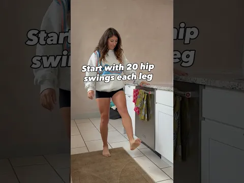 Gentle kitchen exercises to relieve stiff hips