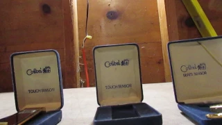 Vintage Colibri Lighter Collection Touch Beam Sensor Rising Phoenix Antiques
