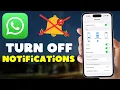 Download Lagu How to Turn Off WhatsApp Notifications | Disable WhatsApp Notification