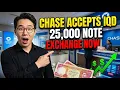 Chase Bank Accepted 25 000 Iraqi Dinar Notes Today 2026 Thank You