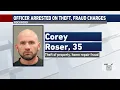 Rockford police officer arrested on theft fraud charges