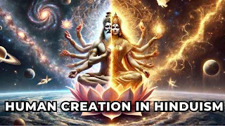 how humans were created in hinduism