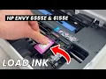 How to Load and Replace Ink Cartridges on the HP ENVY 6555e 6155e