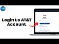 AT T Login How to Login to AT T Account AT T Sign in