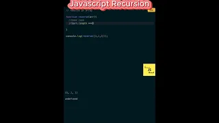 Learn Recursion in JavaScript JS Interview Prep Coding Examples