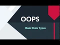 Object Oriented Programming IPU Engineering Sem 4 Basic Data Types