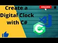 How to create Digital Clock with C