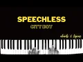Lagu Speechless - City Boy | Piano ~ Cover ~ Accompaniment ~ Backing Track ~ Karaoke