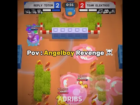 Angelboy Revenge his old Team 😮‍💨🔥 #brawlstars #supercell #viral #fyp #esport