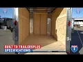 Our Different Models of Enclosed Cargo Trailers