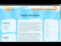 Creating a Three Column Page
