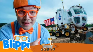 Blippi Drives a Space Rover & Meets an Astronaut | Blippi | Tiny Dance Club