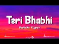 Lagu Teri Bhabhi (Lyrics) – Coolie No. 1 | Varun Dhawan, Sara Ali Khan, Neha Kakkar, Dev Negi
