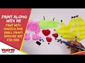 Paint Along with Me Fruit with Scratch and Smell Paint Sensory Art for Kids