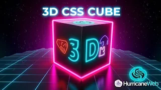 Create a 3D Rotating Cube with HTML CSS CSS Animation Tutorial