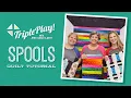 Triple Play 3 New Spools Projects with Jenny Doan of Missouri Star Tutorial