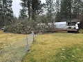 Strong winds subsiding High Wind Warnings heavy mountain snow Winter Storm Warnings